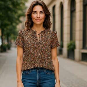 B.B Dakota by Steve Madden Floral top